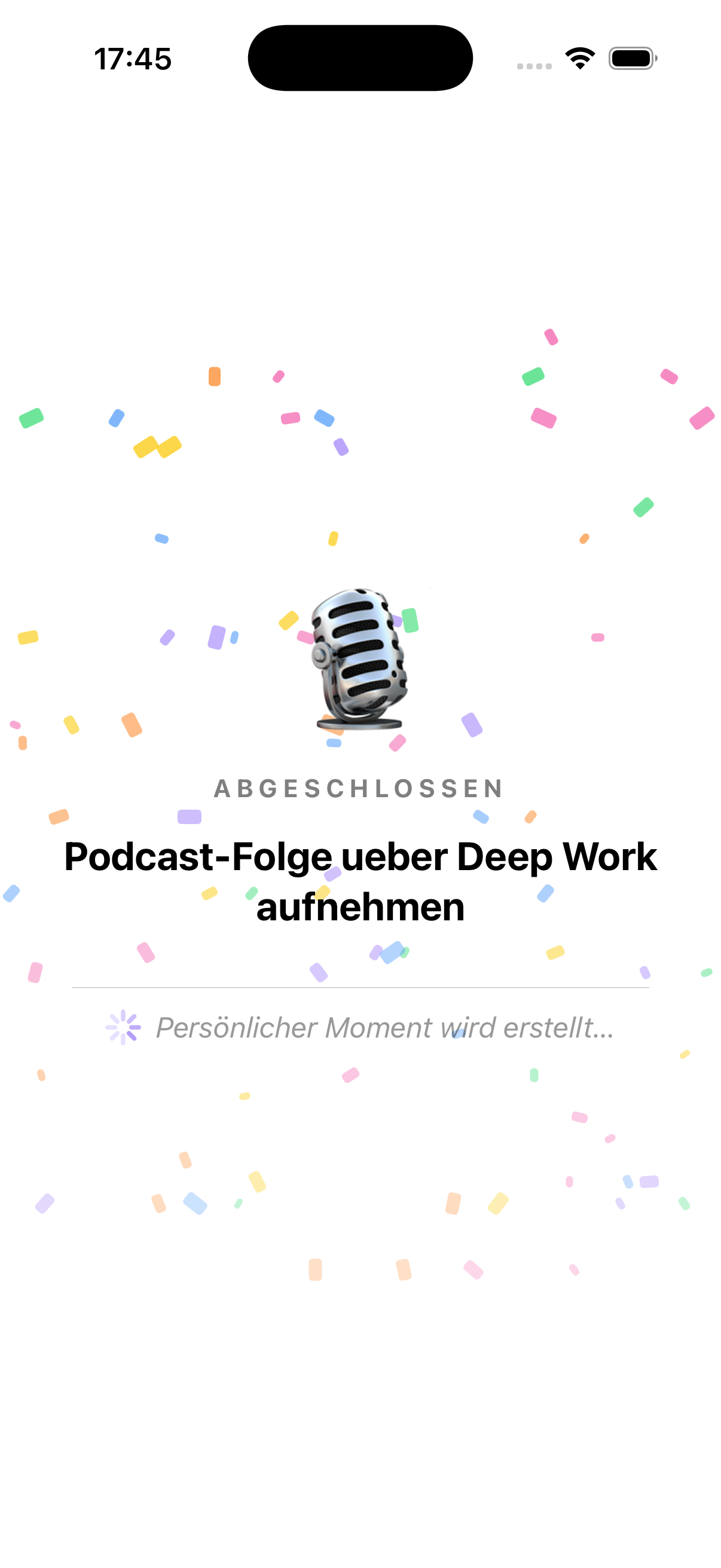 Denkanfall – Freuen